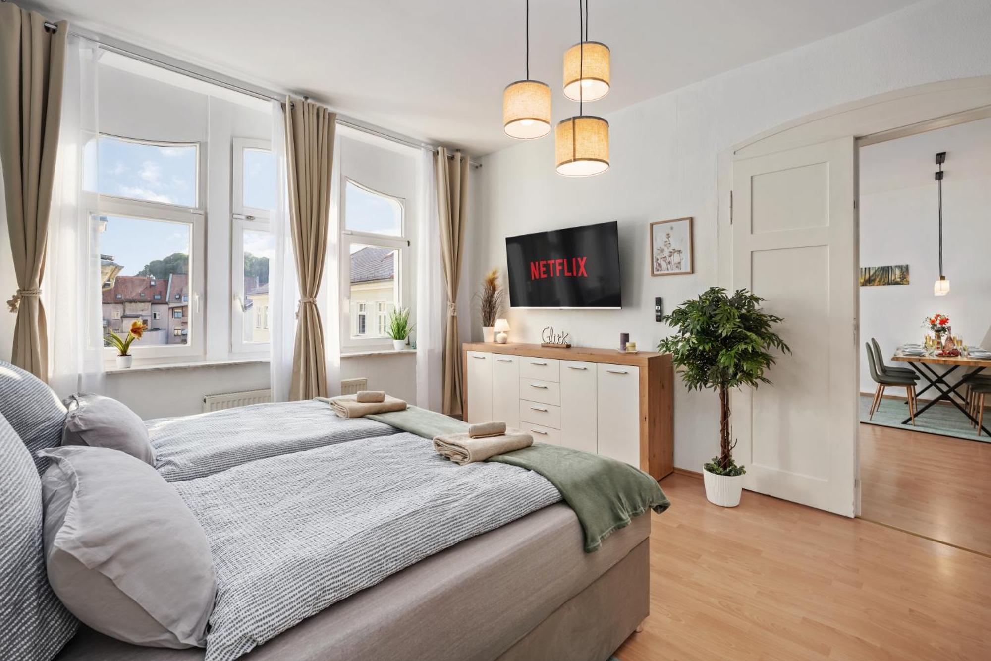 Neu Meissen Altstadt Familyoase Wlan Netflix Magenta Disney Eksteriør bilde